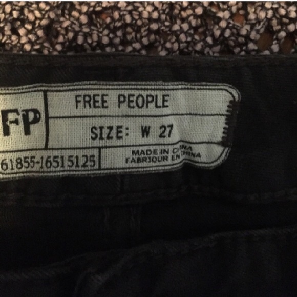Free People RARE Chevron Skinny Jean sz 27 - Picture 3 of 3